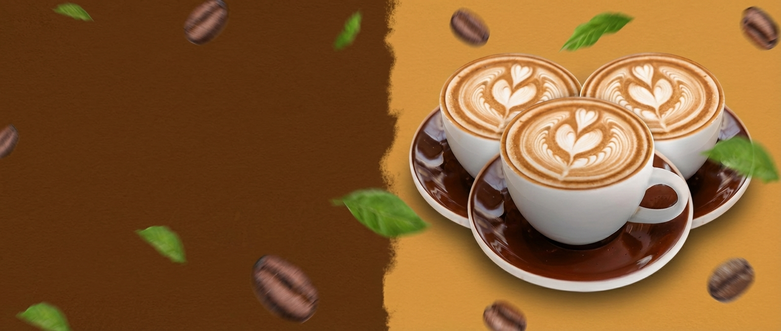 Business Hero - Latte Art Kaffeetassen